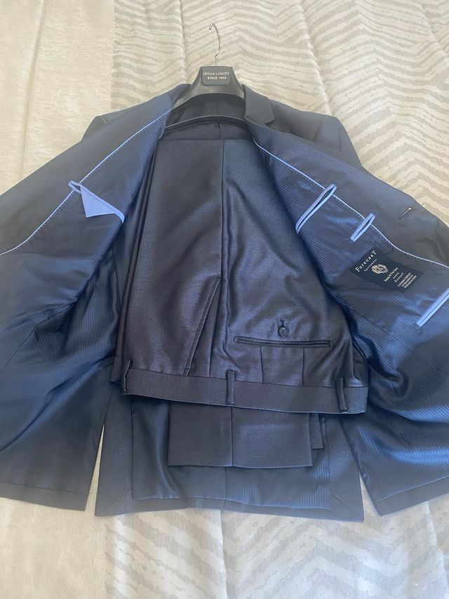 Traje Javier Llopis Gris Oscuro Talla 46