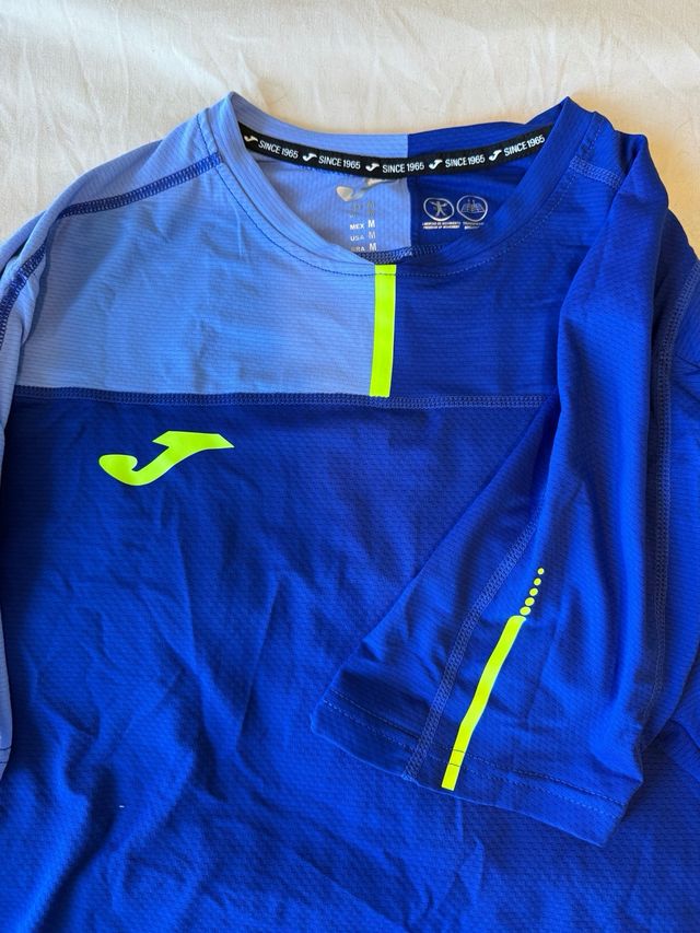 Camiseta Joma Azul y Morado