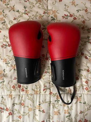 Guantes Boxeo 12 oz + Vendas 5m