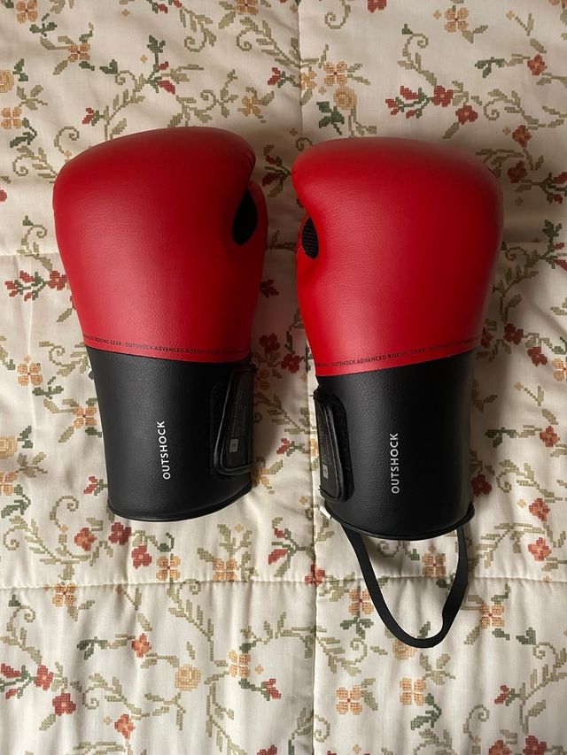 Guantes Boxeo 12 oz + Vendas 5m