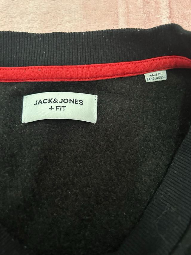 Sudadera Jack & Jones Negra Hombre