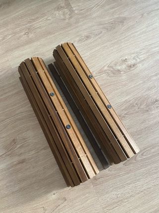 Alfombra de baño de madera de acacia