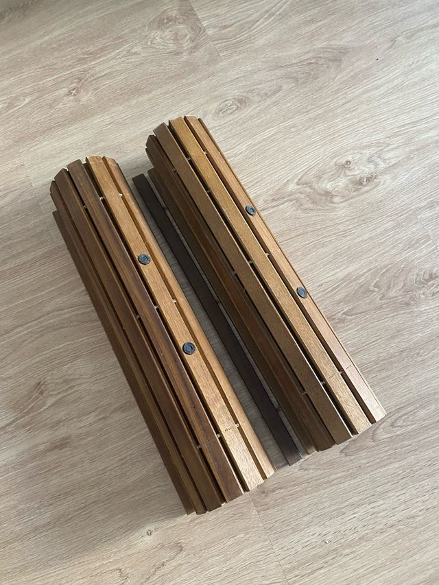 Alfombra de baño de madera de acacia