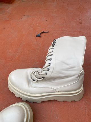 Botas Pull&Bear Beige Talla 39