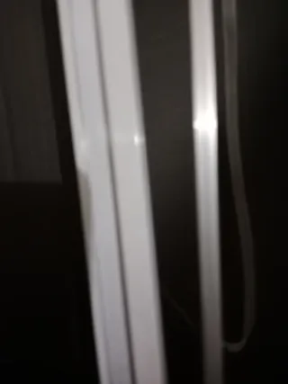 Mecanismo de cortina blanco