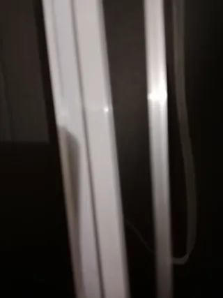 Mecanismo de cortina blanco