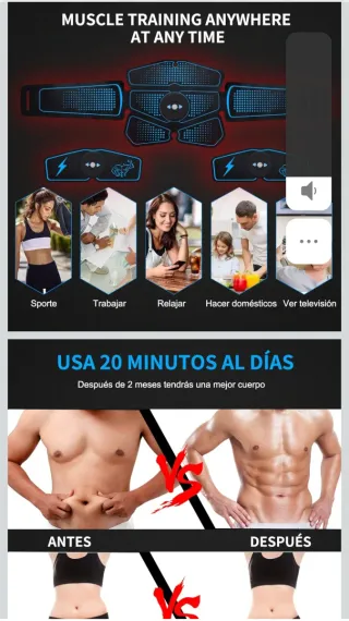 Electroestimulador Muscular RIRGI