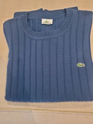 Jersey Lacoste Azul Marino Talla 8