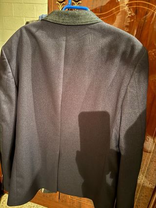 Americana azul marino .