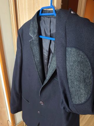 Americana azul marino .