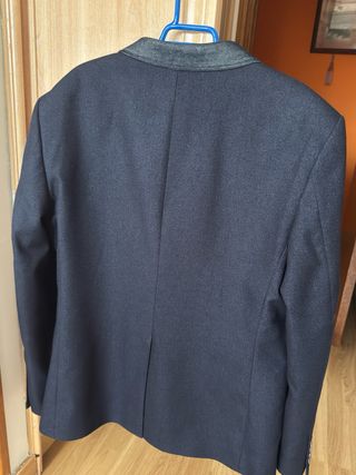 Americana azul marino .