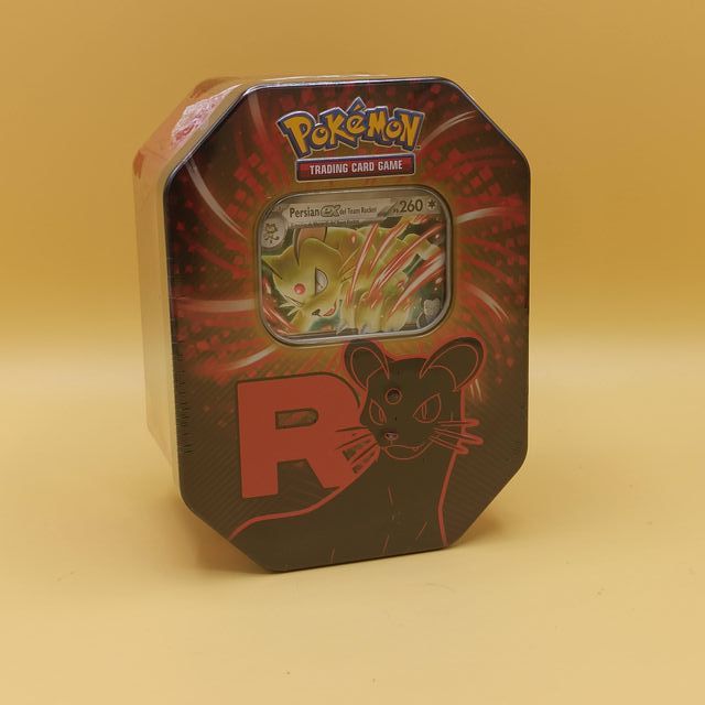 Pokémon Tin Team Rocket Persian ex Raro Sigillato