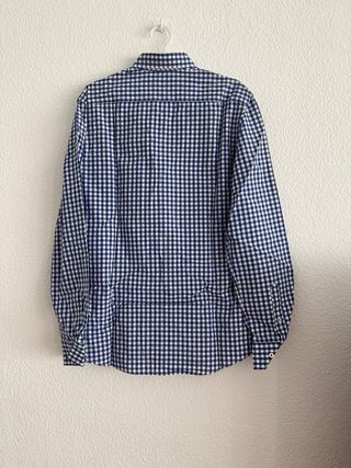 Camisa cuadros azul Talla M