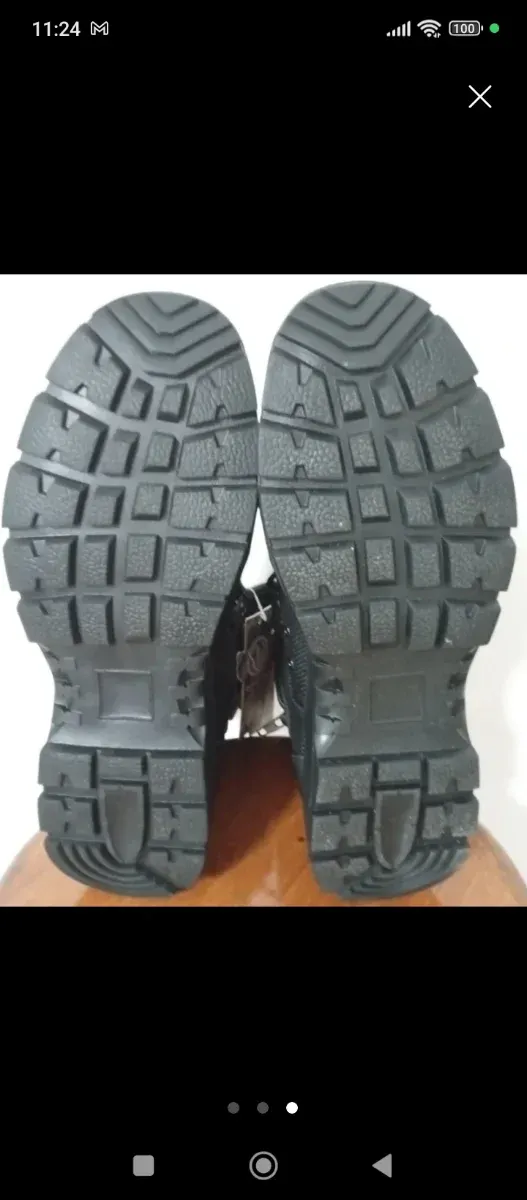 Botas tácticas negras