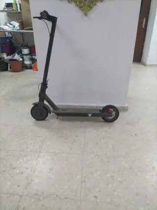 Patinete eléctrico negro