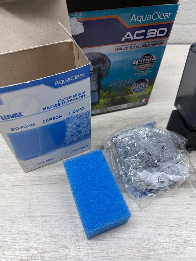 Fluval Filtro de Mochila para Acuario AquaClear AC30, 569 lph