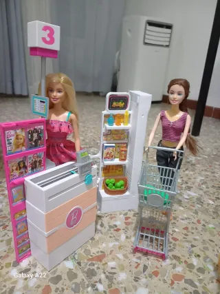 Barbie Supermercado Completo