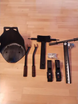 Asiento para patinete eléctrico negro