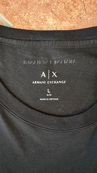 T-shirt Armani Exchange nera L