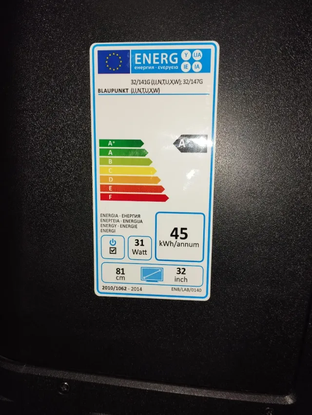 Televisión Blaupunkt Negra