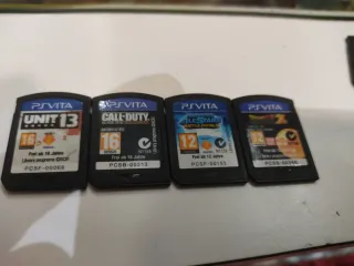 Lote 4 Juegos PS Vita: Unit Duty All Star ball