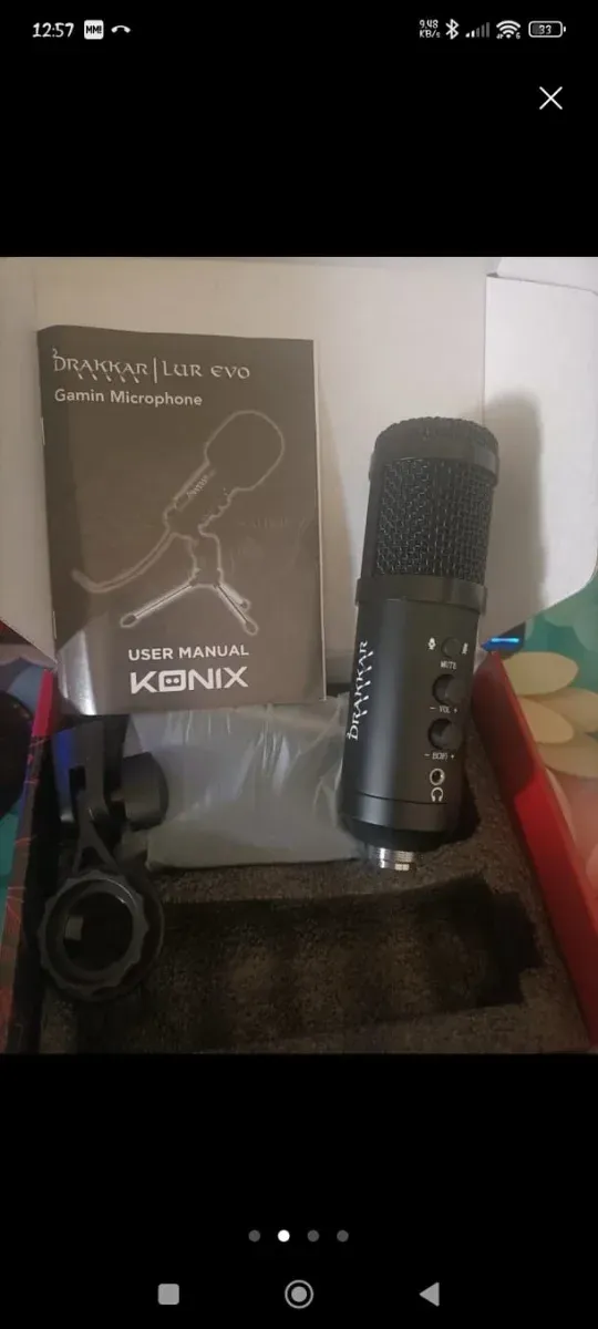 Micrófono gaming Konix Drakkar Lur Evo