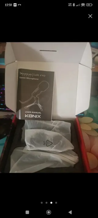 Micrófono gaming Konix Drakkar Lur Evo