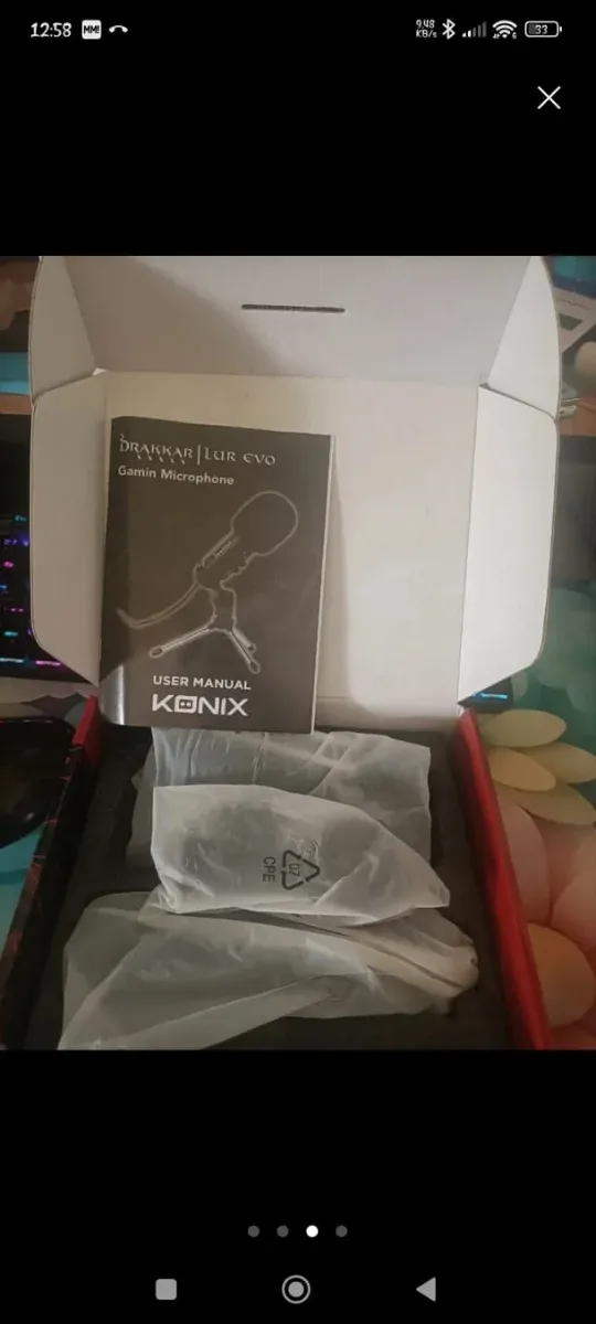 Micrófono gaming Konix Drakkar Lur Evo