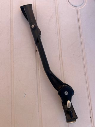 Pata de bicicleta negra ajustable