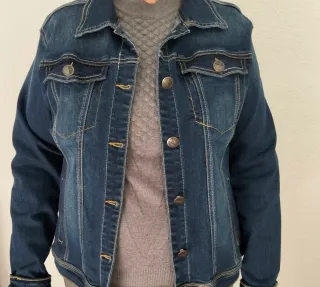 Cazadora vaquera azul