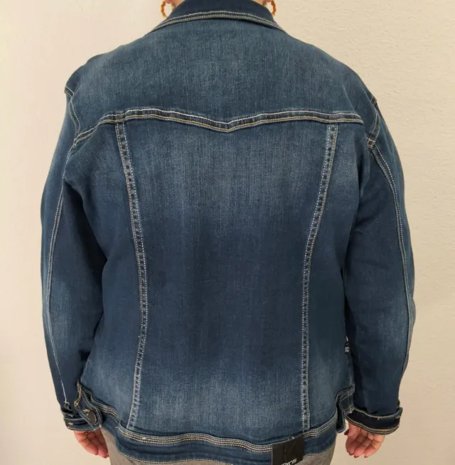 Cazadora vaquera azul