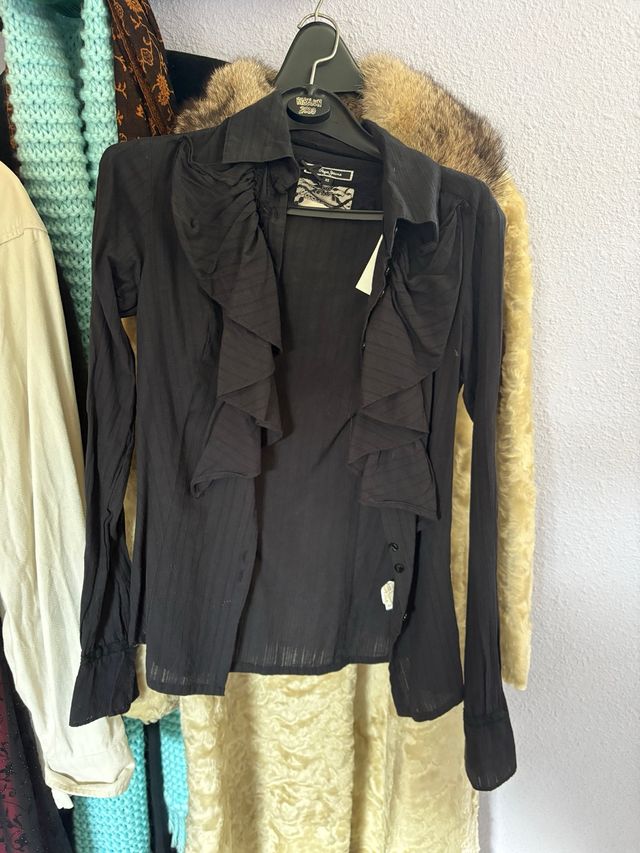 Camisa Pepe Jeans Negra Talla XS