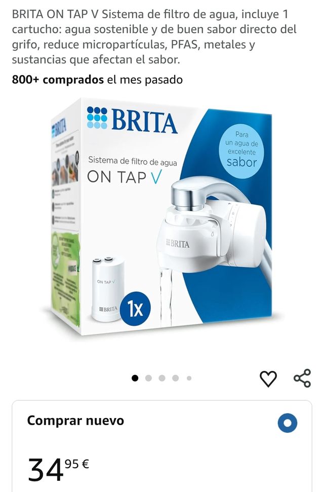 BRITA ON TAP V Sistema de filtro de agua