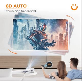 Proyector Yaber 9500L 4K Wi-Fi Bluetooth