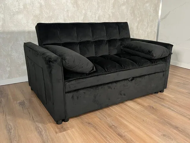 Sofá Cama Negro Nuevo