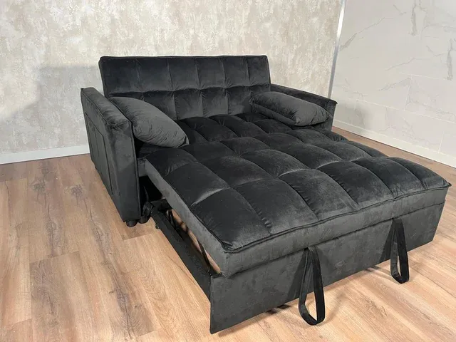 Sofá Cama Negro Nuevo
