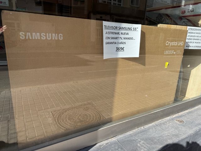 TV Samsung 55 Crystal UHD Smart TV