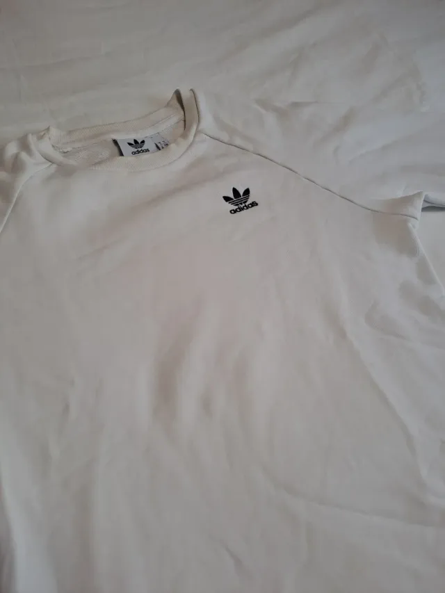 Sudadera Adidas blanca