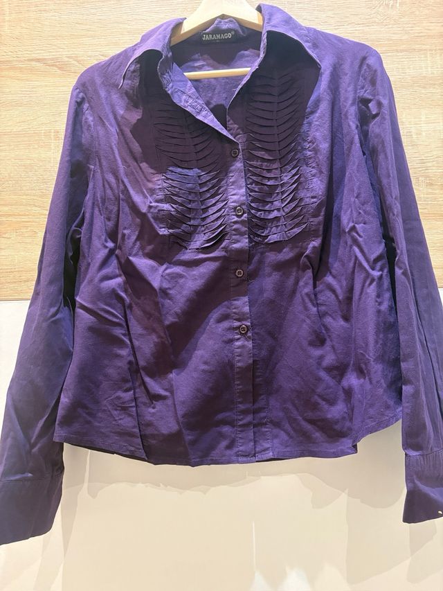 Blusa Mujer Morada Jaramago