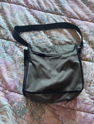 Borsa a tracolla New Trend grigio/nera