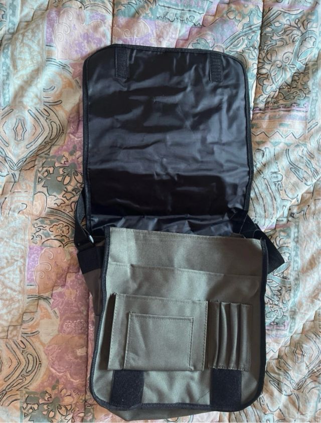 Borsa a tracolla New Trend grigio/nera