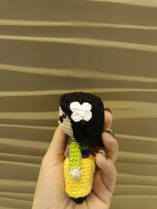 Bambolina Amigurumi Mulan Fatta a Mano