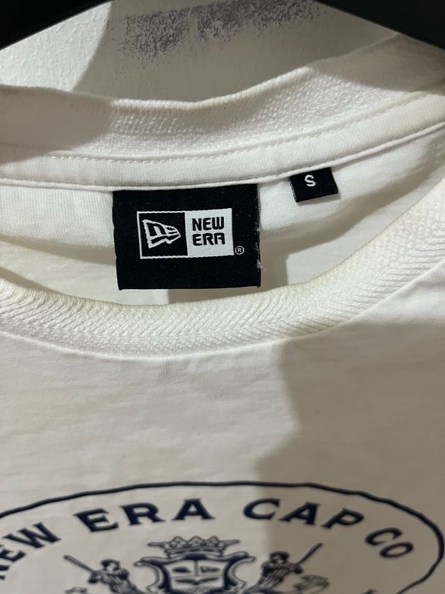 Camiseta New Era Cap Co. New York Blanca