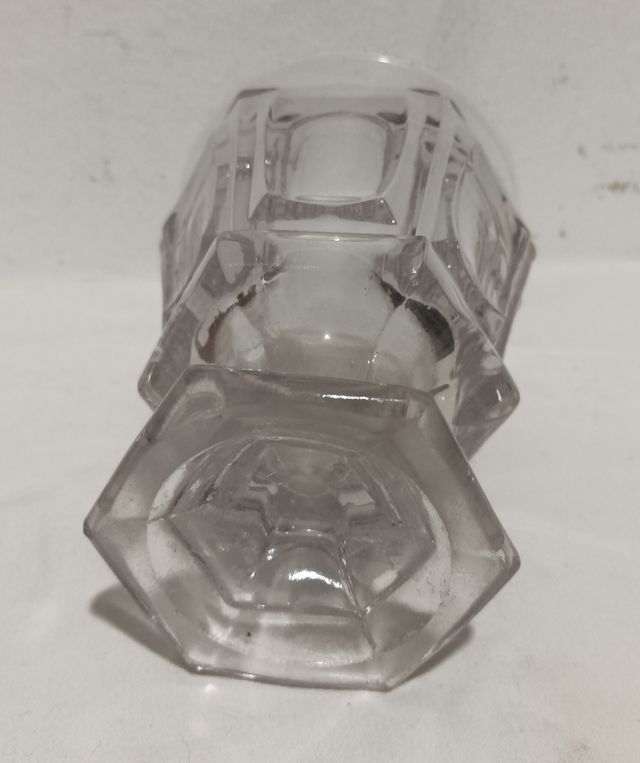 Antigua copa de cristal. La Industria. Gijón.