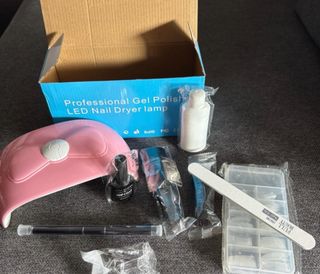 Lámpara LED Uñas Profesional Rosa