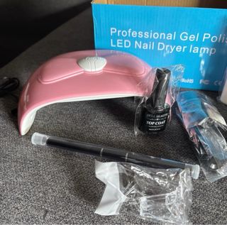 Lámpara LED Uñas Profesional Rosa