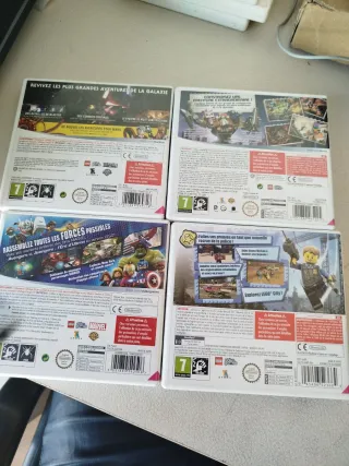 4 Juegos Nintendo 3DS LEGO