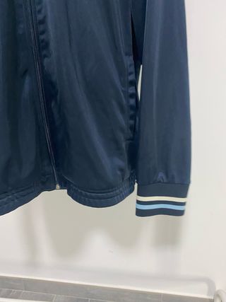 Tuta completa sportiva Lotto blu felpa + pantalone
