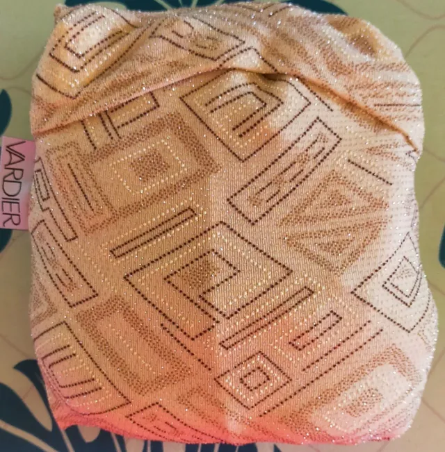 Pantalón Plegable estampado mujer beige/gris