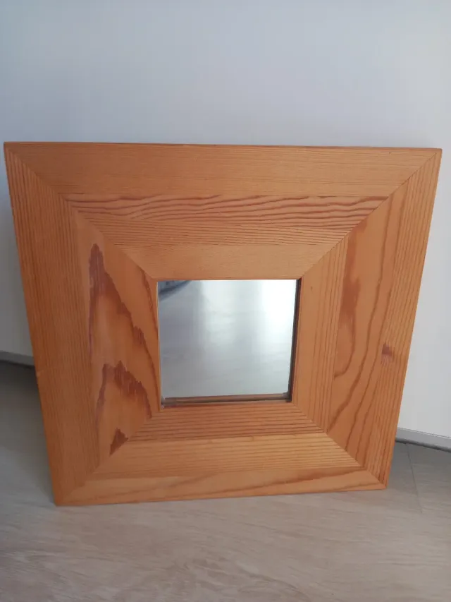 Espejo de pared madera